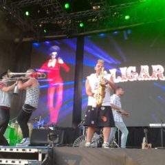 LOS CALIGARIS en COSQUIN ROCK: “Circo Serrano”