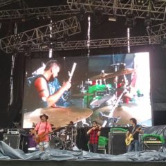 ALEJANDRO MEDINA en Cosquín Rock: “Sing in the rain”