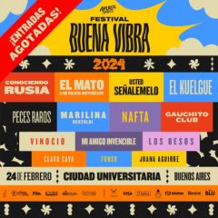 Sould Out para el Festival Buena Vibra