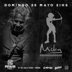 Micky Rodriguez presenta “Susversiones” en Córdoba