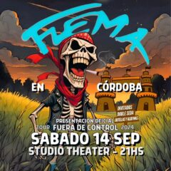 Flema presenta “Fuera de Control” en Córdoba
