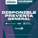 Comenzó la preventa del  festival Bandera