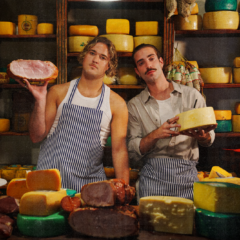 Santi Muk y Zenon Pereyra lanzaron “jamón y queso”