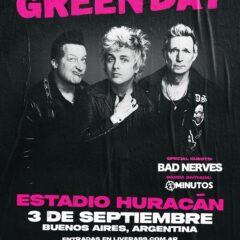 2 Minutos acompañara a Green Day