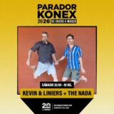 Kevin Johansen junto a Liniers y The Nada  en el Konex