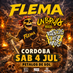 Flema se presentara en Córdoba