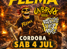 Flema se presentara en Córdoba