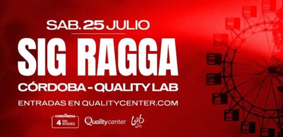 Sig Ragga llega a Quality Lab