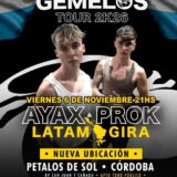 Ayax y Prok se presentaran en Córdoba