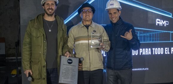 Arena Mardel Plata presento los avances del proyecto y un homenaje a SR Flavio